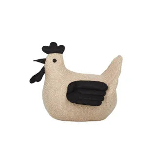 Schnitz Chicken Door Stop