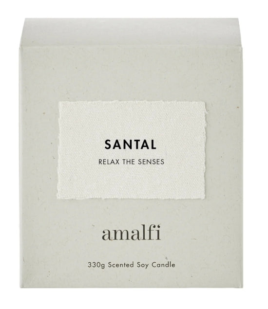 Amalfi Santal Scented Soy Wax Candle