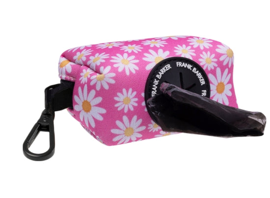 Frank Barker Pink Daisy Poop Bag