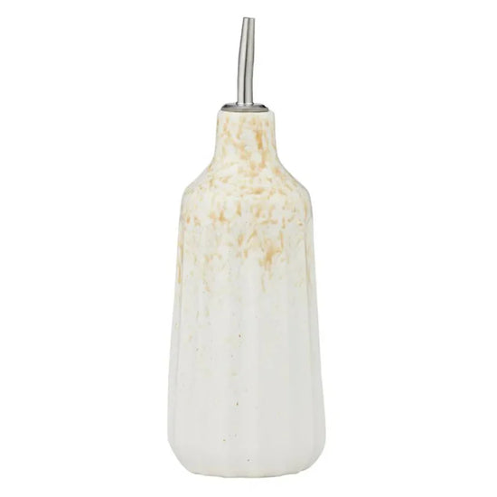 Studio Ceramic Oil Bottle- Nougat