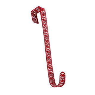 Wreath Hanger Metal Red