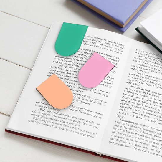 Magnetic Bookmarks- Set of 3