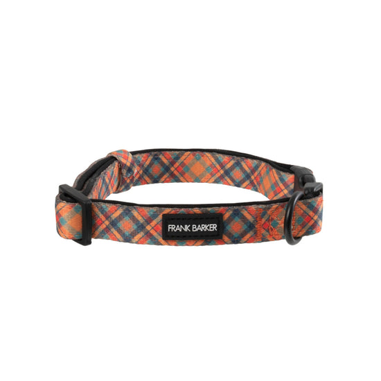Frank Barker Plaid Dog Collar