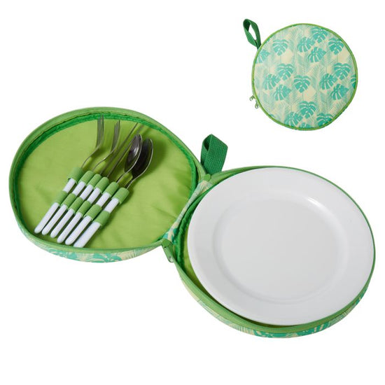 Harvest Picnic Set with Carry Bag