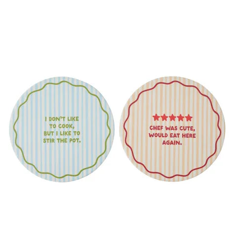 Foodie Ceramic Trivet