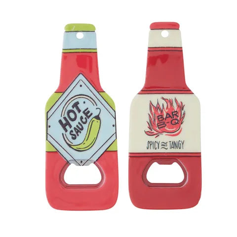 Saucy Ceramic Magnet Opener