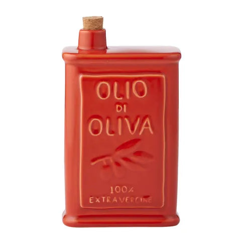 Olio Ceramic Oil Bottle- Rust