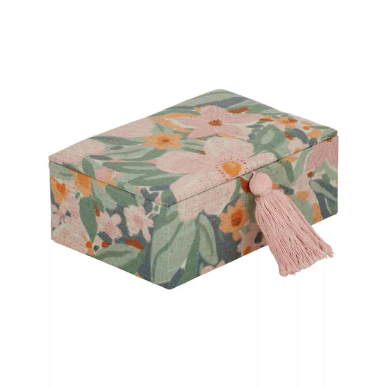 Charlie Fabric Jewelry Box