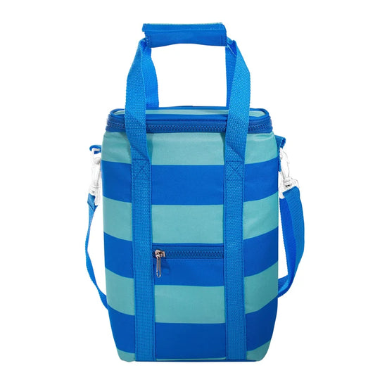 Insulated Wine Cooler Bag- Blue