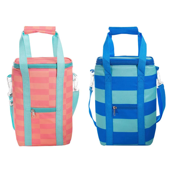 Insulated Wine Cooler Bag- Blue